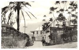 St. George's. Panorama of town street