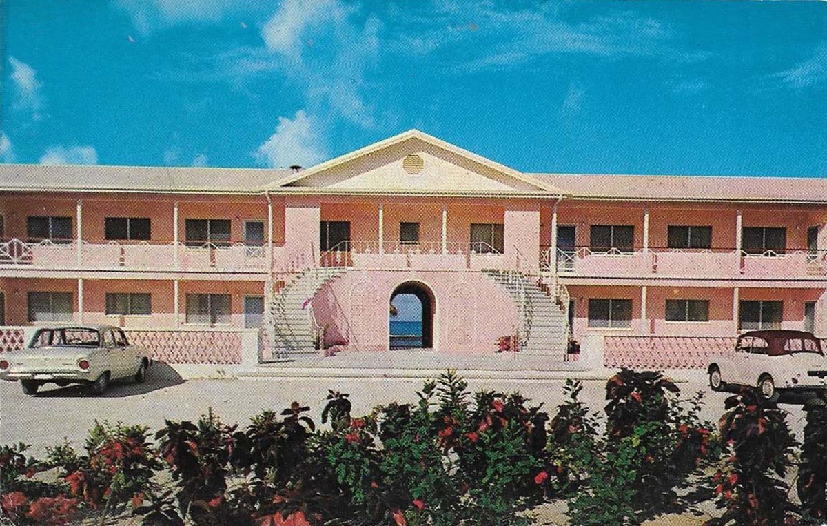 George Town. West Indian Club on Galleon Beach, 1950s