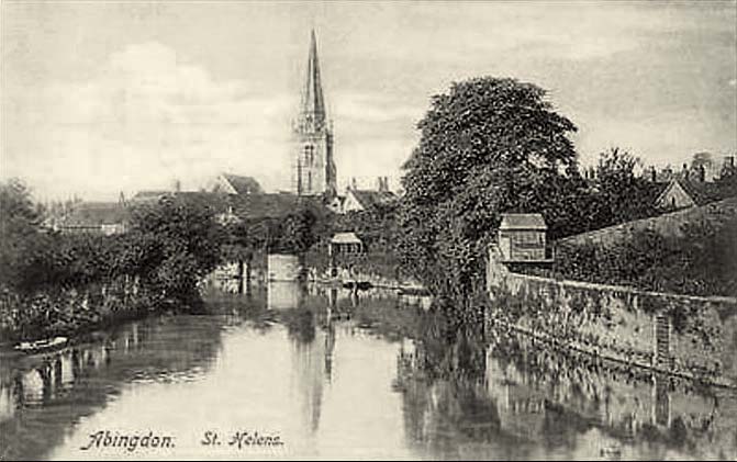 Abingdon-on-Thames. St. Helen's Church