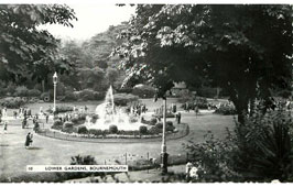 Bournemouth. Lower Gardens, Fountain