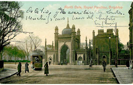 Brighton. North Gate, Royal Pavilion