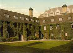 Cambridge Colleges - Corpus Christi College, circa 1890