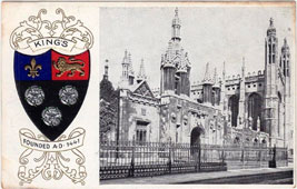 Cambridge Colleges - King's College, founded in 1441