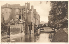 Cambridge Colleges - Queen's College and Bridge
