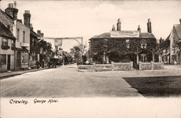 Crawley. George Hotel, 1908