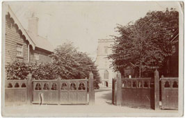 Crawley. St John Baptist Church Exterior, 1906