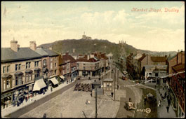 Dudley. Market Place, 1910