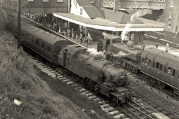 Dudley. Railway Station, 1956