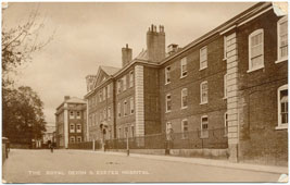 Exeter. Royal Devon and Exeter Hospital, 1919