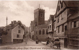 Exeter. St Mary Steps Church, West Street