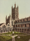 Gloucester. Cathedral, 1890