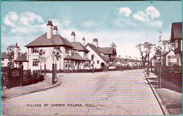 Kingston upon Hull. Garden Village - Village Road