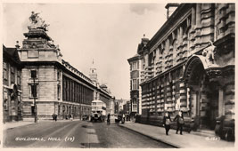 Kingston upon Hull. Guildhall - City Council building, circa 1950