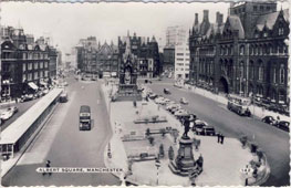 Manchester. Albert Square, 1960