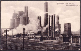 Middlesbrough. Newport Iron Works, 1912
