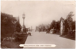 Middlesbrough. Park, Main Entrance, 1911