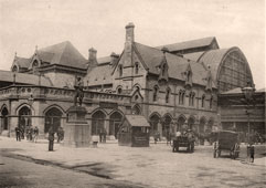 Middlesbrough. Railway Station around 1898