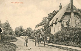 Milton Keynes. Bletchley - Buckingham Road, near the Three Trees pub, 1911