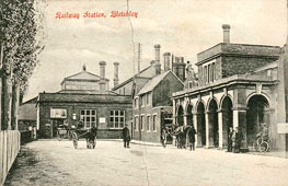 Milton Keynes. Bletchley Railway Station