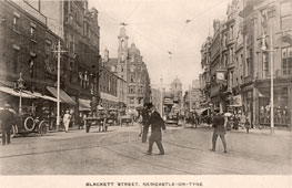 Newcastle upon Tyne. Blackett Street