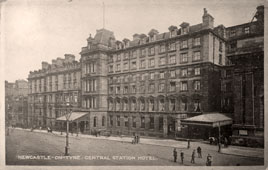 Newcastle upon Tyne. Central Station Hotel