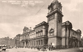 Newcastle upon Tyne. Free Library and laing Art Gallery, 1920
