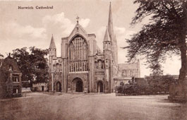Norwich. Cathedral, 1958