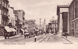 Plymouth. George Street, Theatre Royal, 1907