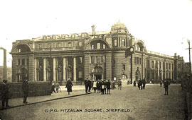 Sheffield. Government publishing office, Fitzalan Square