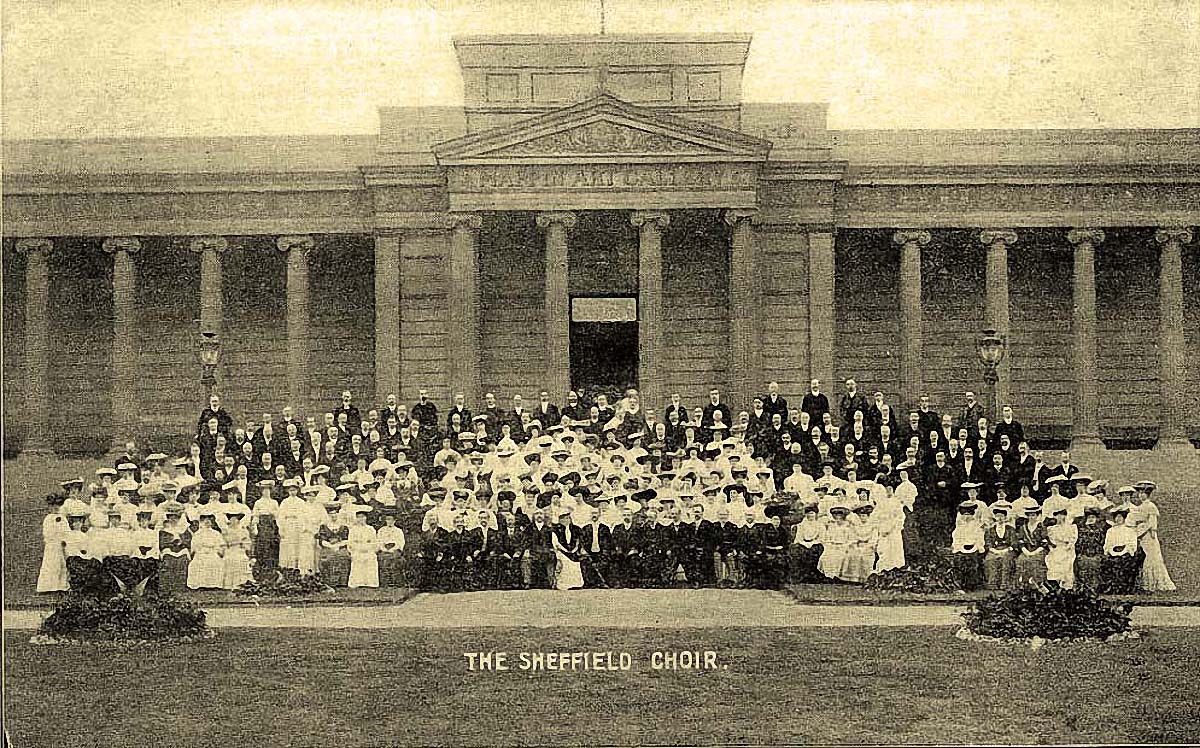 Sheffield. Mappin Art Gallery, Choir, circa 1900's