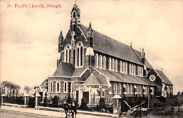 Slough. St Paul's Church, Stoke Road, 1906