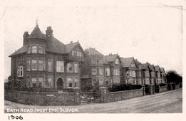Slough. West End of Bath Road, 1906