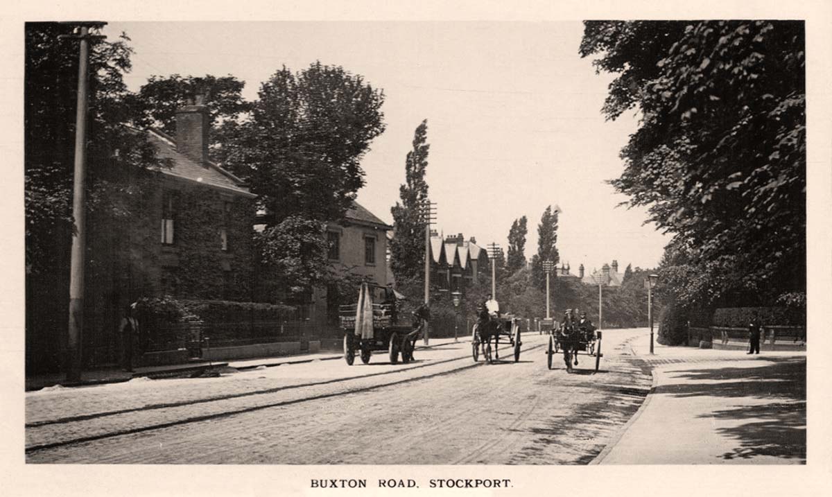 Stockport. Buxton Road