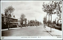 Stockport. Dialstone Lane, 1920's