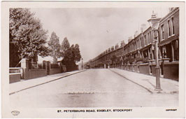 Stockport. Edgeley - St Petersburg Road, 1926