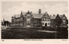 Stockport. Grammar School, 1940s