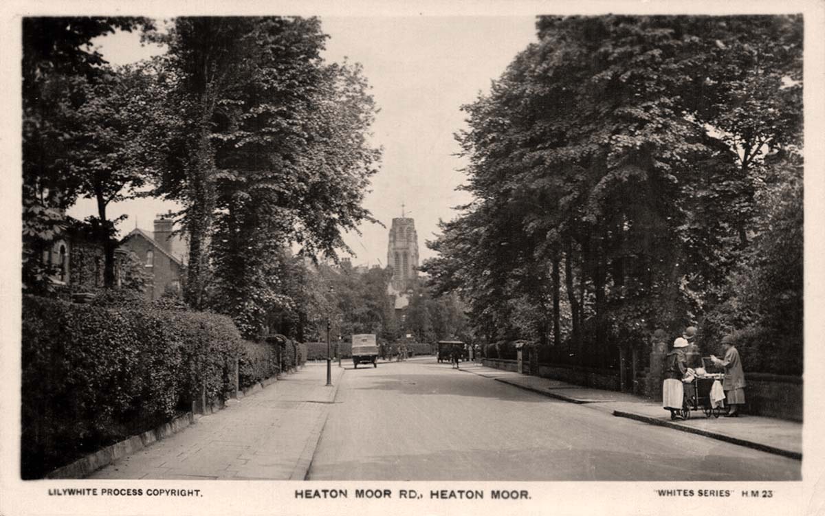 Stockport. Heaton Moor - Heaton Moor Road