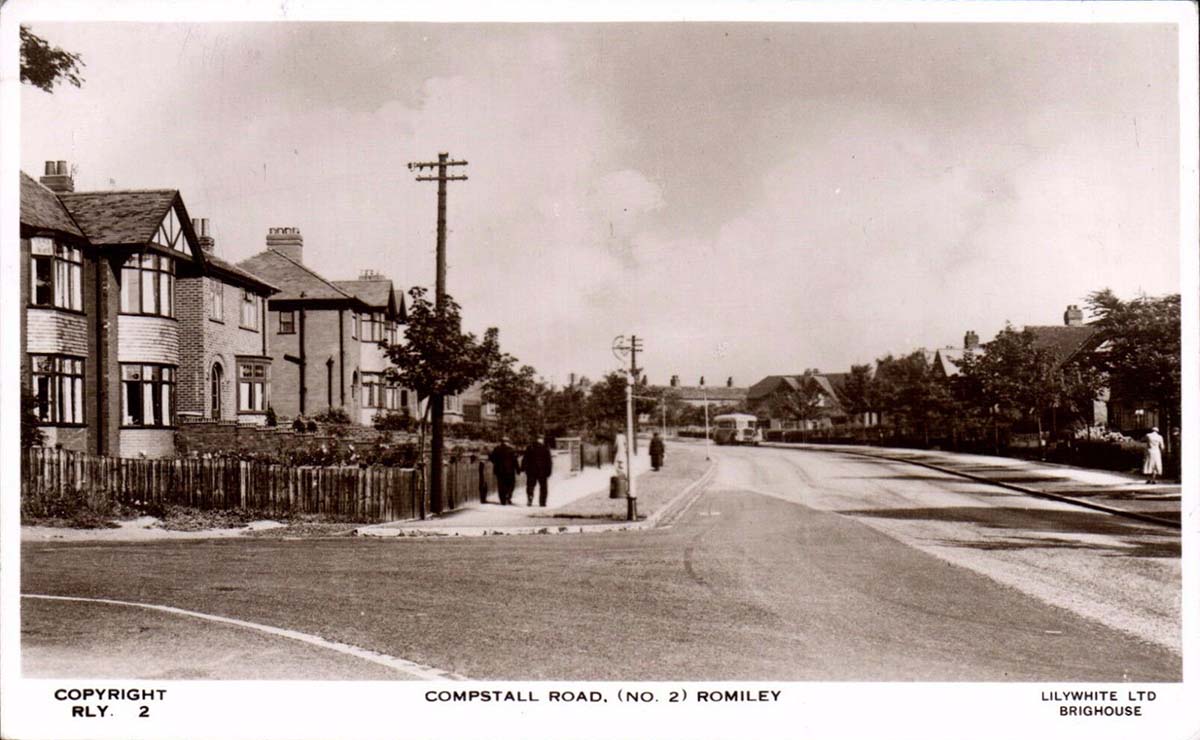 Stockport. Romiley - Compstall Road