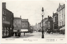 Stoke-on-Trent. Hanley - Upper Market Square, 1910