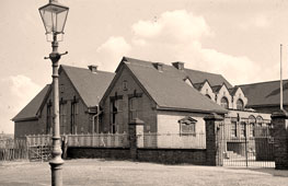Stoke-on-Trent. Heron Cross Infant School off Grove Road