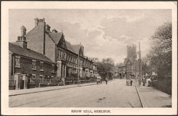 Stoke-on-Trent. Shelton - Snow Hill, 1912