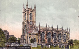 Stoke-on-Trent. St Peters Church