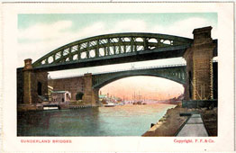 Sunderland. Bridges, 1906