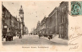 Sunderland. Fawcett Street, 1902