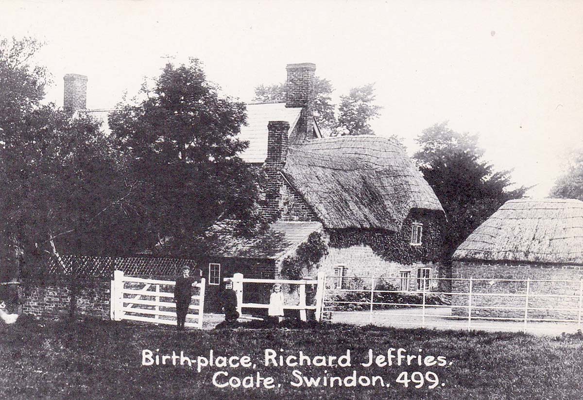 Swindon. Birthplace of Richard Jefferies, 1913