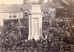 Swindon. Cenotaph, unveiling 30.10.1920