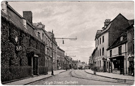 Swindon. High Street, 1914