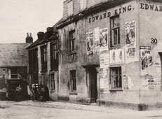 Swindon. Junction of Albert Street and Wood Street, 1880's