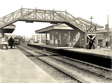 Wadebridge. Wadebridge Station looking north in circa 1910