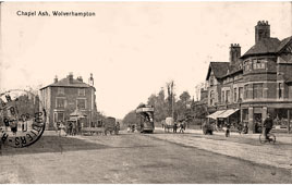 Wolverhampton. Chapel Ash, 1918